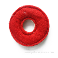 natural non-toxic loofah sponge circular dog toy